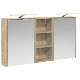 vidaXL Juego De Muebles De Ba&ntilde;o 3 Pcs 116 X 16 X 62,5 Cm Vidaxl