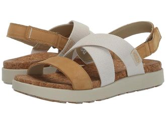 Keen Elle Crisscross Womens Shoes Birch/Curry : 10.5 B - Medium, Rubber