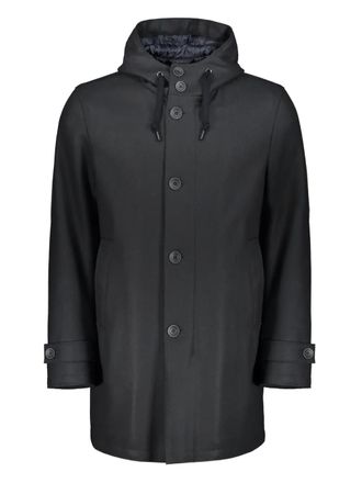 Herno padded hooded coat - Black