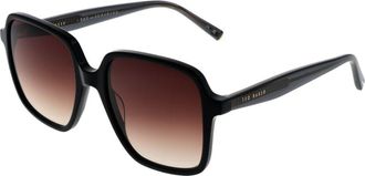 Ted Baker Black Acetate Womens Sunglasses