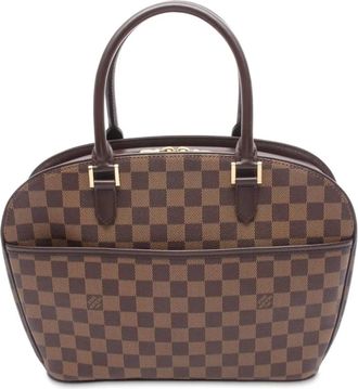 Louis Vuitton 2004 Damier Ebene Sarria Horizontal handbag - Brown