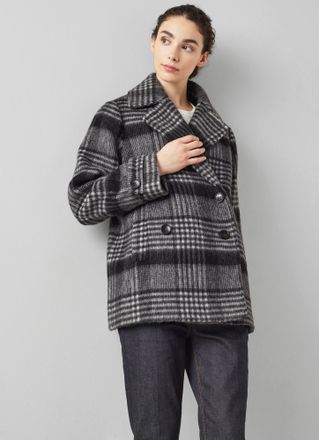 L.k. Bennett Womens Peluso Coat, Multi - Multicolour Mohair - Size 16 UK