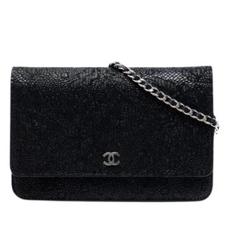 Chanel Pre-owned Mini Crossbody Bag - Dames - Pre-owned - Zwart - Maat: ONE Size Leer