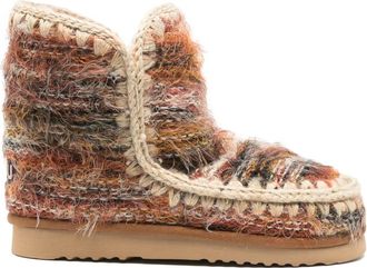 Mou Eskimo 18 round-toe boots - Neutrals
