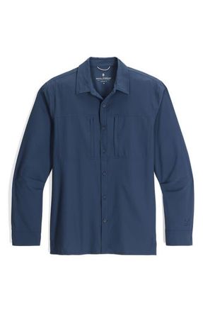 Royal Robbins Expedition III Button-Up Shirt in Deep Blue at Nordstrom, Size Xx-Large