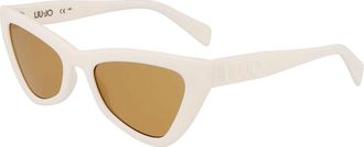 Liu Jo LJ799S 104 Womens Sunglasses White Size 53
