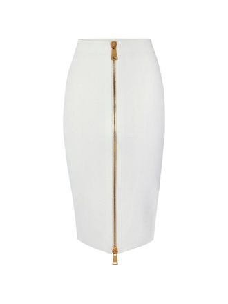 Elisabetta Franchi midi-rok met ritssluiting