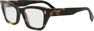 Fendi Fe 50118I Optisch Montuur - unisex - Brillen - Bruin - ONE Size - Accessoires
