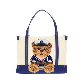 Rue Madam Dames, Tassen, Blauw, Maat: ONE Size Katoen