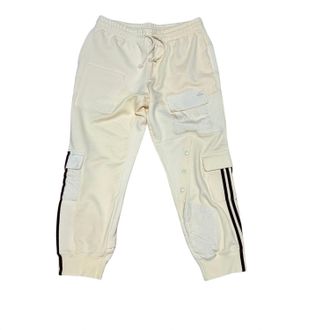 adidas Mens Cargo Sweatpants In Ecru