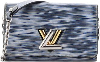 Louis Vuitton Twist Chain Wallet Epi Leather crossbody bag - Blauw