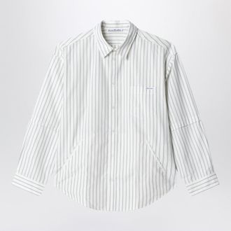 Acne Studios Double Sleeve Button Up Shirt Off White