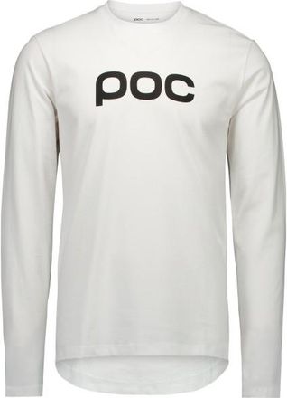 Poc POC L/S Tee Longsleeve f&uuml;r Herren | grau/wei&szlig;
