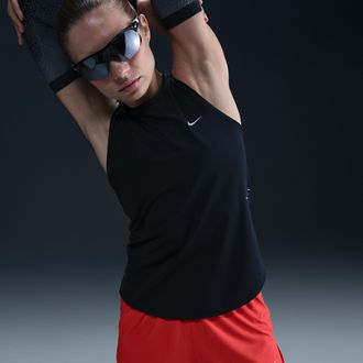 Nike Womens Swift Dri-FIT Running Tank Top in Black | HQ0620-010