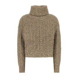 Isabel Marant Turtlenecks, female, Multicolor, Size: XS Brenda Sweater