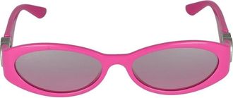 Gucci Fuchsia Roze Zonnebril Stijlvol Model - Dames - Accessoires - Roze - Maat: 54 MM