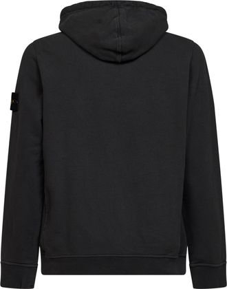 Stone Island Mens Hoodie Stretch Organic Cotton Grey Sweatshirts Sweater