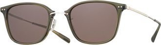 Eyevan 7285 Macdougal-Sun OD Mens Sunglasses Green Size 50