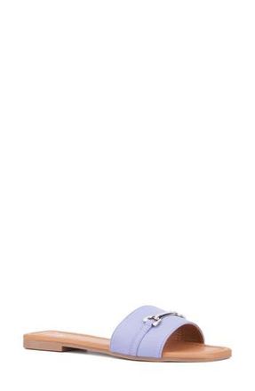 New York & Company Naia Slide Sandal in Lavender at Nordstrom Rack, Size 8