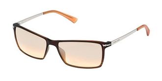 Police S1957M D83M Mens Sunglasses Brown Size 58