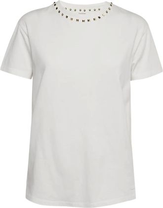 Valentino T-shirt Rockstud - Bianco