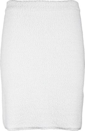 Antonino Valenti High Waist Wool Skirt - White