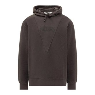 J.W.Anderson Heren, Sweatshirts & Hoodies, Zwart, Maat: S Katoen
