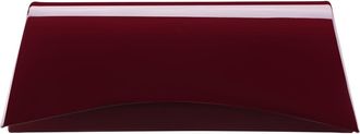 Nina Zoey Faux Leather Clutch in Bordeaux at Nordstrom