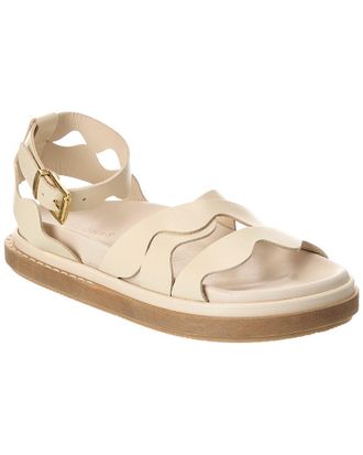 Alohas Alohas Wavy Leather Sandal