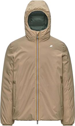 K-Way Jack ST Thermo Double - Heren - Jassen - Beige - Maat: XL Zijde