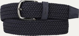 Boss Orange by Hugo Boss Mens Belt in Dark Blue - Size 34 (Waist)