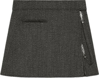 Courr&egrave;ges Short Skirts - Dames - Korte rokken - Zwart - M - Rokken