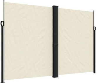 vidaXL Toldo Lateral Retr&aacute;ctil Crema 220x1200 Cm Vidaxl