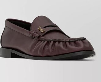 Saint Laurent leather loafers
