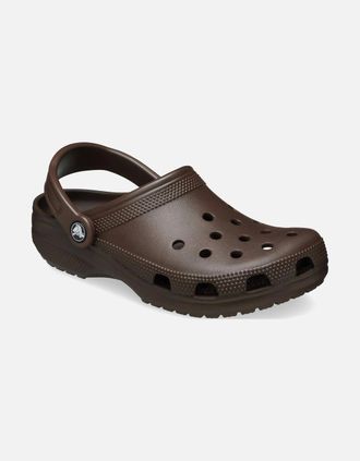 Crocs Womens Classic Womens Clogs - Coffee Synth - Size: 5