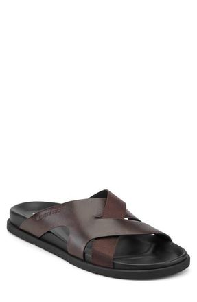 Kenneth Cole Wassen Slide Sandal in Ganache/Ganache at Nordstrom, Size 12