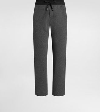 Dolce & Gabbana Double-faced Trousers - Man Pants And Shorts Gray 48