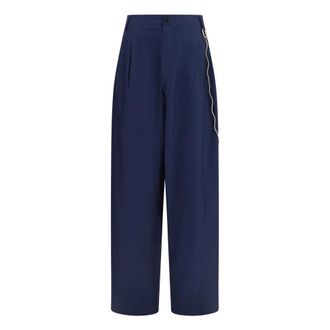 Darkpark Pantaloni Larghi Phebe - - Trousers - Donna - Blu - L