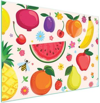 OEM Placa Protectora De Vidrio Para Estufa 70x52 Fruta