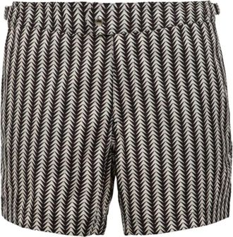 Tom Ford Geometric Print Nylon Zwemshort - Heren - Strandmode - Veelkleurig - 2XL - Nylon - Badmode