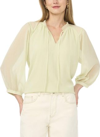 Vince Camuto Split Neck Raglan Sleeve Blouse