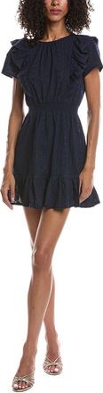 CeCe by Cynthia Steffe Cece Ruffle Front Mini Dress
