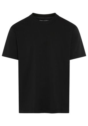 Marc O'Polo T-Shirt MARC OPOLO, Herren, Gr. XXL, schwarz, Obermaterial: 100% Baumwolle, Rundhals, Shirts T-Shirt, relaxed fit aus schwerem Bio-Baumwoll-Jersey