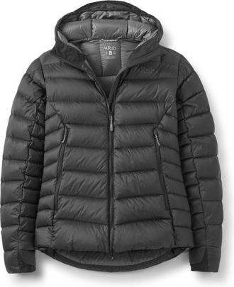 RAB Electron Pro Hoody Daunenjacke für Damen | grau