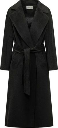 Max Mara Tempera Coat - Coats - Mujer - Negro - 2XS
