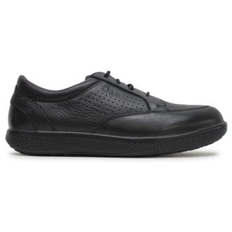 Joya Boston Leather Mens Comfort Shoes - Black - Size:UK 10.5