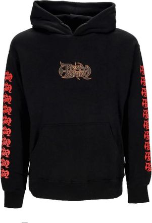 PROPAGANDA Zwarte Cortex Hoodie Lichtgewicht Sweatshirt - Heren - Hoodies - Zwart - XL - Katoen - Hoodies & sweatvesten