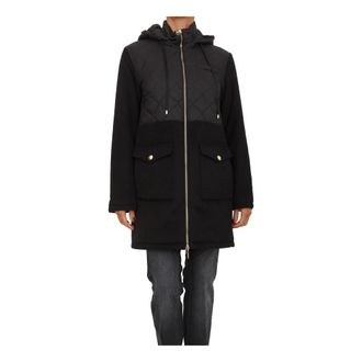 Liu Jo Cappotto - Dames - Parka Jassen - Zwart - XS - Wol - Jassen