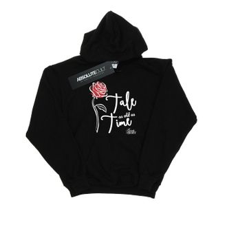 Disney Dames/Dames Tale As Old As Time Rose Hoodie (Zwart)