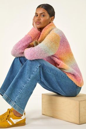 Roman Ombre Stripe Knit Jumper